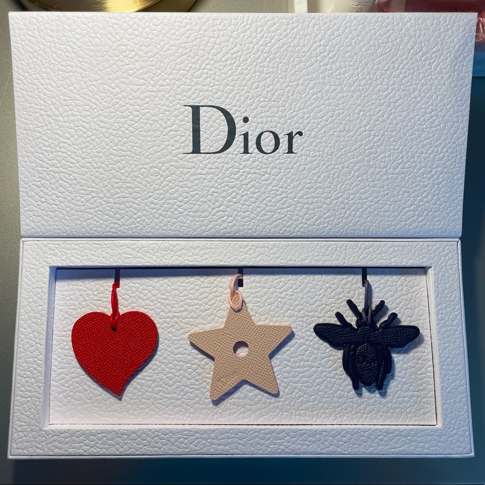 Dior bag charms